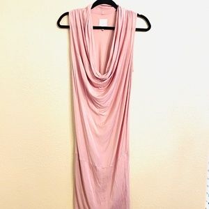 LOA - COWL NECK DRESS MAUVE SZ MED